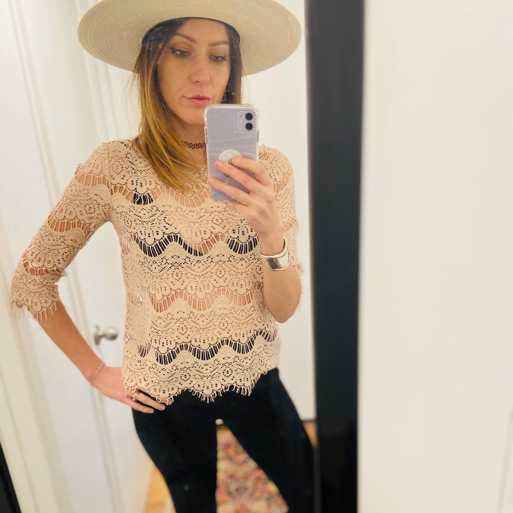 ZARA Trf Lace Top